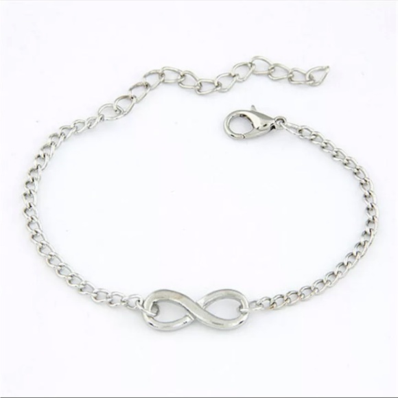 New Fashion Unisex 8 Infinity Bracelet Jewelry Charm Bracelet - Picture 2 of 4